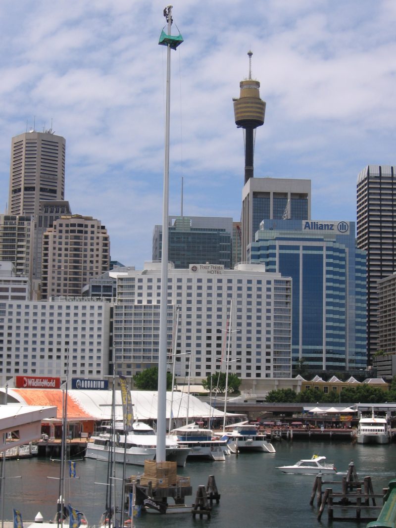 Darling Harbour Bicentennial Flagpole, 2006